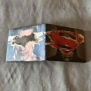Superman v Batman Tyvek Mighty wallet from sub box